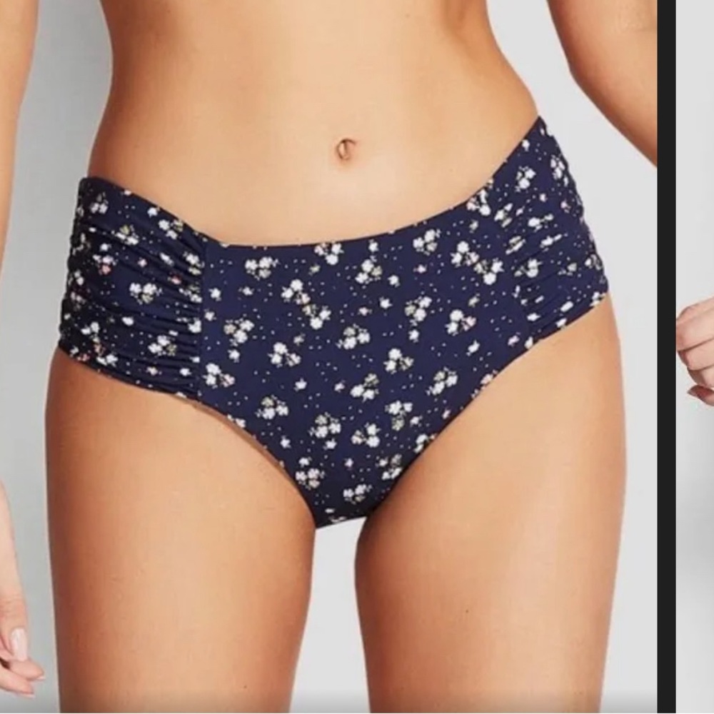 Seafolly Retro Bikini Bottoms NWT in Indigo